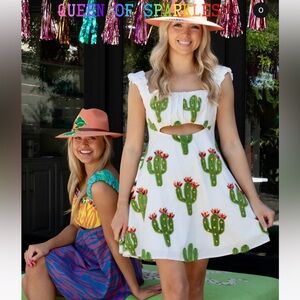 Queen of Sparkles cactus dress